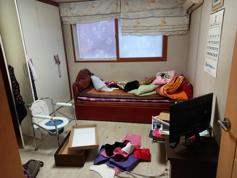 대구유품정리업체 작업 현장